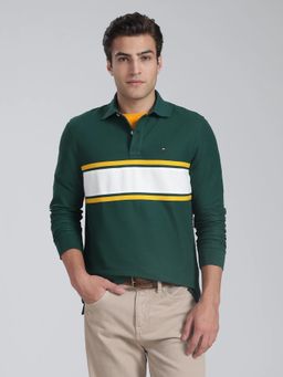 Tommy Hilfiger - Colorblock Regular Fit Cotton Polo T-Shirt