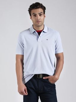 Tommy Hilfiger - Solid Regular Fit Cotton Polo T-Shirt