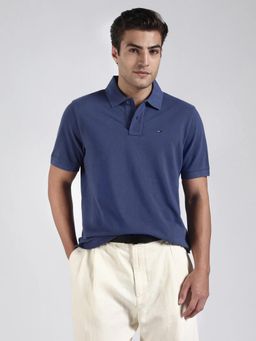Tommy Hilfiger - Solid Regular Fit Cotton Polo T-Shirt