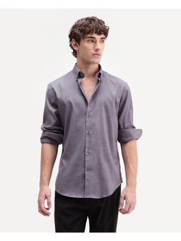 Rare Rabbit - Solid Dusky Purple Men's Shirt