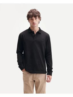 Rare Rabbit - Solid Jet Black Men's T-Shirt