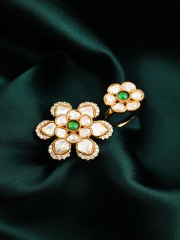 ZEWEL WORKS - Multi-Color Cocktail Ring