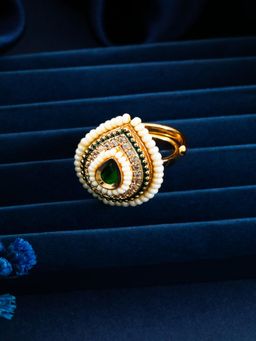 ZEWEL WORKS - Multi-Color Pearl Ring