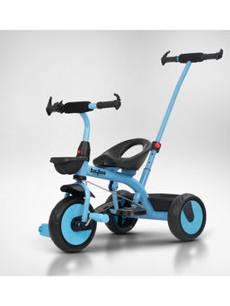 BAYBEE - Teal 2 In 1 Baby Tricycle for Kids Balanced Baby Trikes with Parent Control