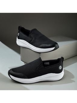 Campus - Cian Men Black Walking Shoes