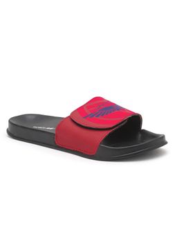 Bewakoof - Marvel Captain America Mens Red Avenger Printed Velcro Sliders