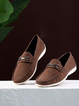 Cantabil - Casual Loafers Shoes for Men - Tan