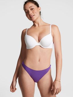 Victoria's Secret - PINK Cotton Thong Panty - Purple