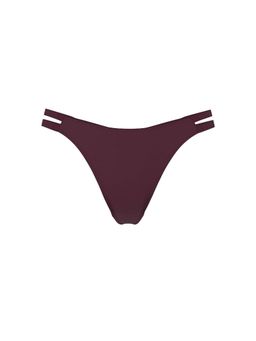 Victoria's Secret - Purple Very Sexy Double Shine Strap Smooth Thong Panty