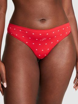 Victoria's Secret - PINK Seamless Thong Panty - Red
