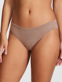 Victoria's Secret - PINK Cotton Cheeky Panty - Taupe