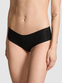Victoria's Secret - PINK No-Show Seamless Hip Hugger Panty - Black