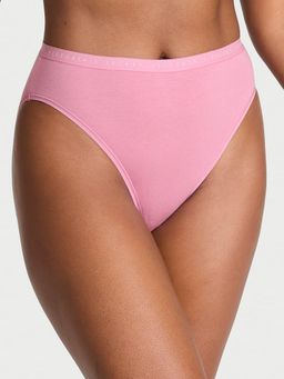Victoria's Secret - Pink Stretch Cotton High-Leg Brief Panty