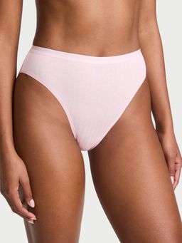 Victoria's Secret - Pink Stretch Cotton High-Leg Brief Panty