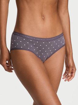 Victoria's Secret - Grey Stretch Cotton Hip Hugger Panty
