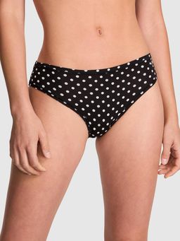 Victoria's Secret - PINK Cotton Cheeky Panty - Black