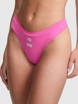 Victoria's Secret - PINK Seamless High-Leg Thong Panty - Pink