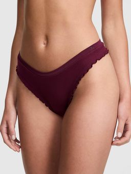 Victoria's Secret - PINK Seamless High-Leg Thong Panty - Purple