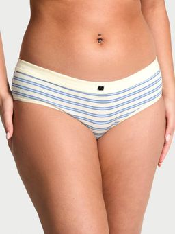 Victoria's Secret - Multi-Color Cotton Rib Logo Hardware Hip Hugger Panty