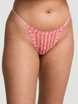 Victoria's Secret - Multi-Color The Lacie Blossom Lace String Thong Panty