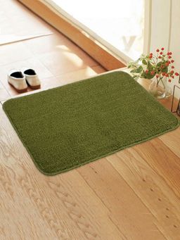 Saral Home - Green Polypropylene Anti Skid Bathmat - 45X60 cm
