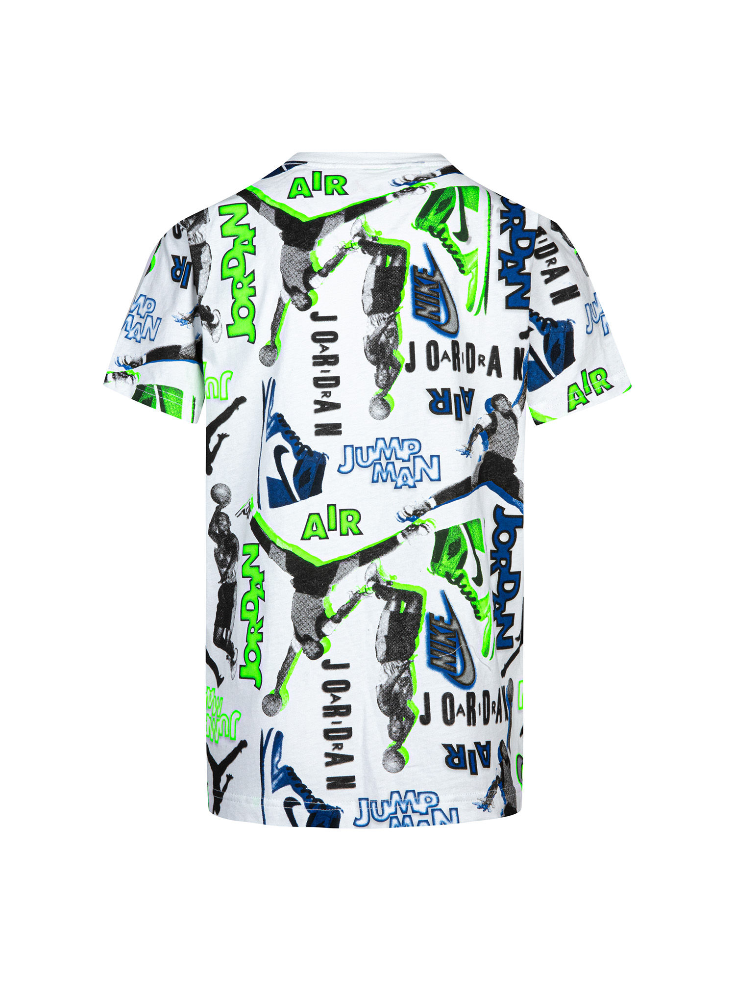 Buy Jordan Boys White Printed T-Shirts 