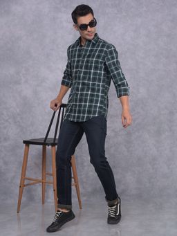 CRIMSOUNE CLUB - Mens Red Checkered Shirt