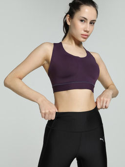 Puma - High Impact Elite Womens Purple Sports Bra