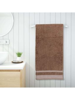 SPACES - Green Hygro Cotton 600 Gsm Dobby Weave Solid Premium Bath Towel