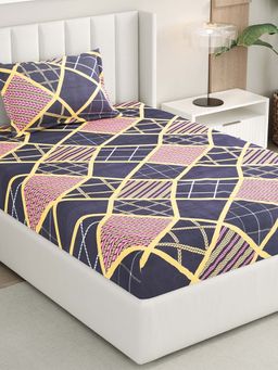 RIVERMOOR - Multi-Color Ultrasoft Microfiber Single Bedsheet with 1 Pillow Cover (Single)