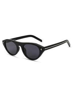 IDOR - Women Black Cat-Eye Sunglasses with Uv Protected Lens (3611-C3)