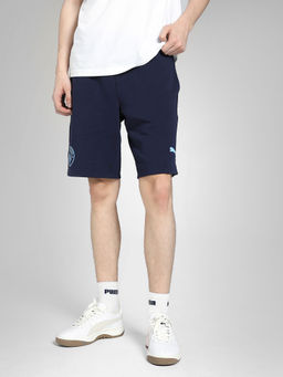 Puma - Manchester City 25/26 Men Blue Football Essential Shorts