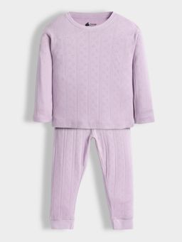 Orange Sugar - Unisex Lavender Full Sleeves Co-Ord Set