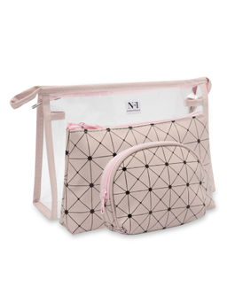 NFI Essentials - Cosmetic Pouch for Women (Set of 3)