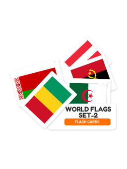 Bloomy Brain Toys - World Flag Flash Cards
