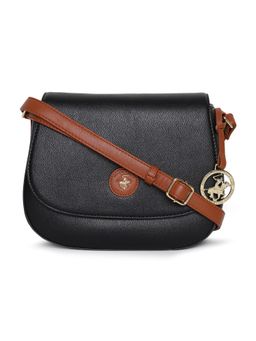 Beverly Hills Polo Club - Black Color Sling and Cross Bag