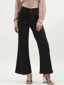 United Colors of Benetton - Women's Solid Regular Fit Jeans