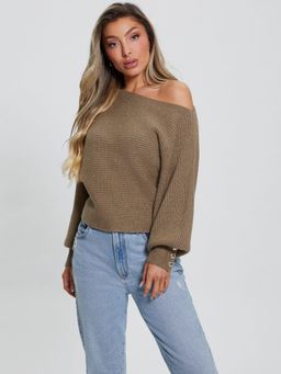 Guess - Women Brown Sweater