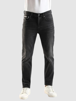 Calvin Klein - Black Mid-Wash Mid Rise Jeans