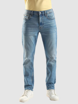 Calvin Klein - Blue Mid-Wash Mid Rise Jeans