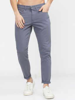 HIGHLANDER - Men Grey Slim Fit Chinos