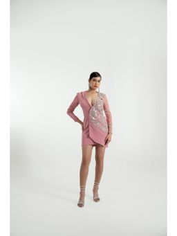KHUMAAR SHUCHI BHUTANI - Manifesting Stardust Pink Dress
