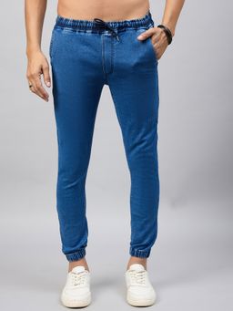 Club York - Men Mid Blue Denim Jogger