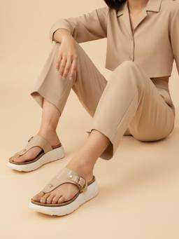 Inc.5 - Womens Beige Casual Sandals