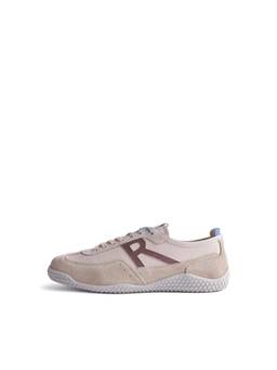Rare Rabbit - Sugoi Membo Men Light Texas Pink Leather Sneakers