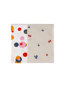 DULAAR - Multi-Color Organic Muslin Burp Cloth (Pack of 2)
