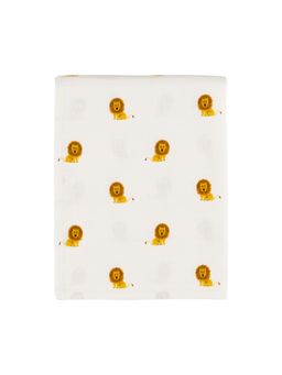 DULAAR - White Organic Muslin Burp Cloth