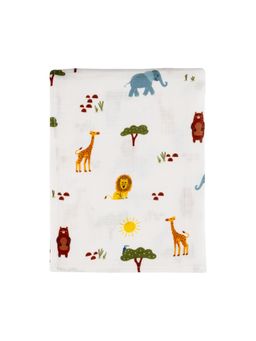 DULAAR - White Organic Muslin Burp Cloth