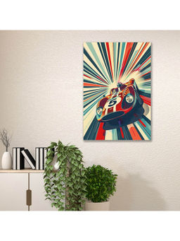 Dekorstation - Retro Racer Wall Decoration Elegant Racer Car Stretched Wall Paintings