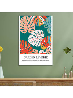 Dekorstation - Tropical Monstera Leaf Wall Painting Colorful Botanical Print